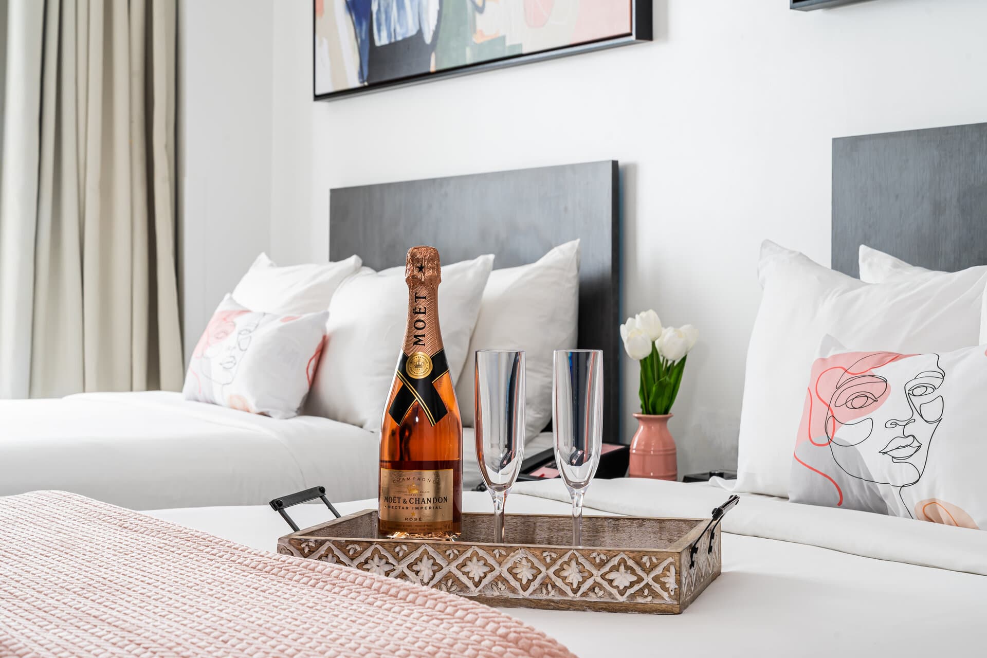 The Clevelander hotel room — South Beach, Miami