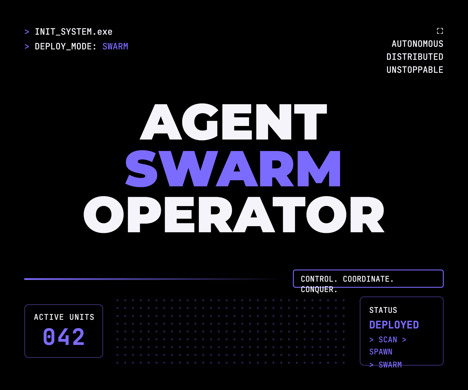 AINative developer tee graphic — Agent Swarm