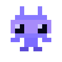 8-Bit Cody mascot — transparent PNG 128px