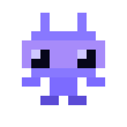8-Bit Cody mascot — pixel sprite character, transparent PNG 512px