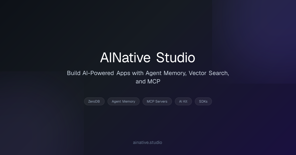 AINative Studio | Frontier Open Models (Kimi K3, GLM, DeepSeek) — Best ...
